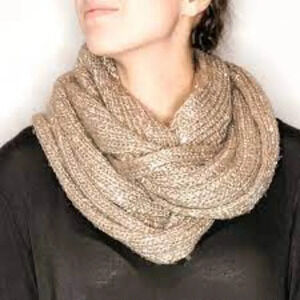 Foreign Exchange Champagne Infinity Scarf​​​